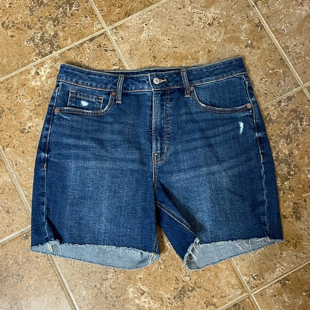 Old Navy High-Rise OG Straight Jeans - Blue